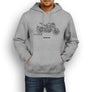 MV Agusta Brutale 800 2016 Premium Motorcycle Art Men’s Hoodie