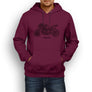 MV Agusta Brutale Corsa 2016 Premium Motorcycle Art Men’s Hoodie