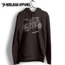 MV Agusta Diablo Brutale3 2018 Premium Motorcycle Art Men’s Hoodie