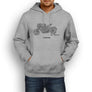 MV Agusta Dragster 800RC 2017 Premium Motorcycle Art Men’s Hoodie