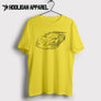 McLaren P1 GTR 5 Road Legal 2015 Inspired Car Art Men’s T-Shirt