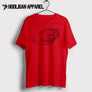 McLaren P1 GTR 5 Road Legal 2015 Inspired Car Art Men’s T-Shirt