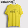 Mercedes Benz slk class slk350 2016 Inspired Car Art Men’s T-Shirt