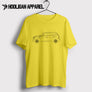 Mini Cooper countryman hatchback 2012 Inspired Car Art Men’s T-Shirt
