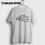 Mitsubishi L200 single cab 4x4 2017 Inspired Car Art Men’s T-Shirt