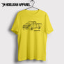 Mitsubishi L200 single cab 4x4 2017 Inspired Car Art Men’s T-Shirt