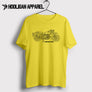 Moto Guzzi Falcone 1950 Premium Motorcycle Art Men’s T-Shirt