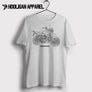 Moto Guzzi V85d 2018 Premium Motorcycle Art Men’s T-Shirt