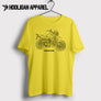 Moto Guzzi V85d 2018 Premium Motorcycle Art Men’s T-Shirt