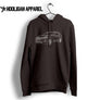 Nissan Rouge Crossover front 2018 Inspired Car Art Men’s Hoodie