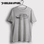 Nissan classic Prince Skyline 1957 Inspired Car Art Men’s T-Shirt