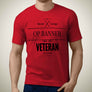 Op BANNER Veteran T-Shirt - RAF Regiment Op BANNER Veteran T-Shirt -Military Covers