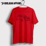 Peugeot 3008 Estate 2018 Inspired Car Art Men’s T-Shirt
