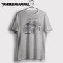 Polaris Ranger 800 Crew 2012 Inspired ATV Art Men’s T-Shirt