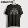 Polaris Ranger 800 Crew 2012 Inspired ATV Art Men’s T-Shirt