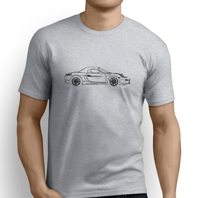 Porsche Boxster 981 Premium Car Art Men’s T-Shirt
