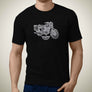 Royal Enfield Classic 500 2018 Premium Motorcycle Art Men’s T-Shirt