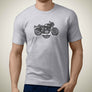 HA Royal Enfield Continental GT 650 Twin 2019 Motorcycle Art - T-Shirt