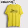 Royal Enfield Continental GT 2018 Premium Motorcycle Art Men’s T-Shirt
