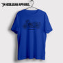 Royal Enfield Continental GT 2018 Premium Motorcycle Art Men’s T-Shirt