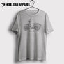 SYM Symba100 2012 Inspired Moped Art Men’s T-Shirt