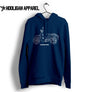 SYM Symba100 2012 Inspired Moped Art Men’s Hoodie