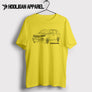 SsangYong Rexton 2018 Inspired Car Art Men’s T-Shirt