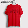 SsangYong Rexton 2018 Inspired Car Art Men’s T-Shirt