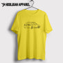 Subaru Impreza WRX STI 2011 Inspired Car Art Men’s T-Shirt