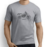 Suzuki DR650S 2016 Premium Motorcycle Art Men’s T-Shirt