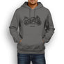 Suzuki GSXR 750 2006 Premium Motorcycle Art Men’s Hoodie