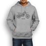 Suzuki RMZ 450 2016 Premium Motorcycle Art Men’s Hoodie
