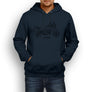 Suzuki V Strom 1000 2012 Premium Motorcycle Art Men’s Hoodie