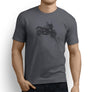 Kawasaki Z900RS 2018 Premium Motorcycle Art Men’s T-Shirt