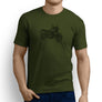 Kawasaki Z900RS 2018 Premium Motorcycle Art Men’s T-Shirt