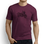 Kawasaki Z900RS 2018 Premium Motorcycle Art Men’s T-Shirt