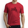 Kawasaki Z900RS 2018 Premium Motorcycle Art Men’s T-Shirt