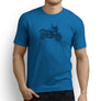 Kawasaki Z900RS 2018 Premium Motorcycle Art Men’s T-Shirt