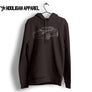 Tesla Model S 2017 Inspired Car Art Men’s Hoodie