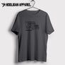 Toyota FJ40 Land Cruiser Classic 1981 Inspired Car Art Men’s T-Shirt