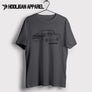 Toyota Hilux Double Cab 2018 Inspired Car Art Men’s T-Shirt