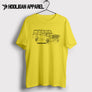 Toyota Land Cruiser 50 Series Inspired Car Art Men’s T-Shirt