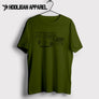 Toyota Land Cruiser 50 Series Inspired Car Art Men’s T-Shirt