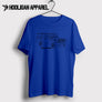 Toyota Land Cruiser 50 Series Inspired Car Art Men’s T-Shirt