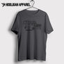 Toyota Land Cruiser 50 Series Inspired Car Art Men’s T-Shirt