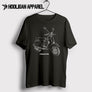 Vespa PX125cc 2011 Inspired Moped Art Men’s T-Shirt
