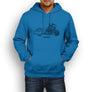 Victory Cross Country Premium Motorcycle Art Men’s Hoodie