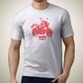HA Yamaha XSR 700 2019 Motorcycle Art - T-Shirt