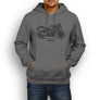 Yamaha FJR1300 2015 Premium Motorcycle Art Men’s Hoodie