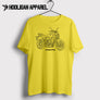 Yamaha MT 07 2018 Premium Motorcycle Art Men’s T-Shirt